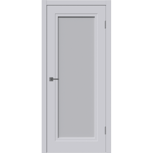 Флэт 1 Эмаль серая Сатин белый (900*2000)