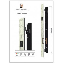 Арт. 100х35 Premium Oak + Dircode , L-1600 мм