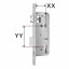 Электронный дверной замок Home Slim SILVER Novilock v.4237 Электронный дверной замок Home Slim SILVER Novilock v.4237