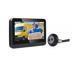 Видеоглазок wi-fi ED-300PD Black