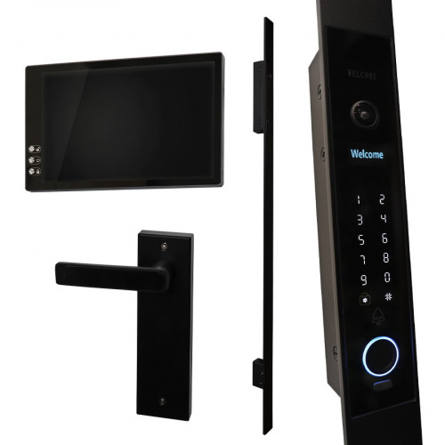 Биометрический врезной дверной замок Smart lock H 11