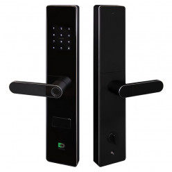 Биометрический врезной дверной замок Smart lock R06 с нажимной ручкой
