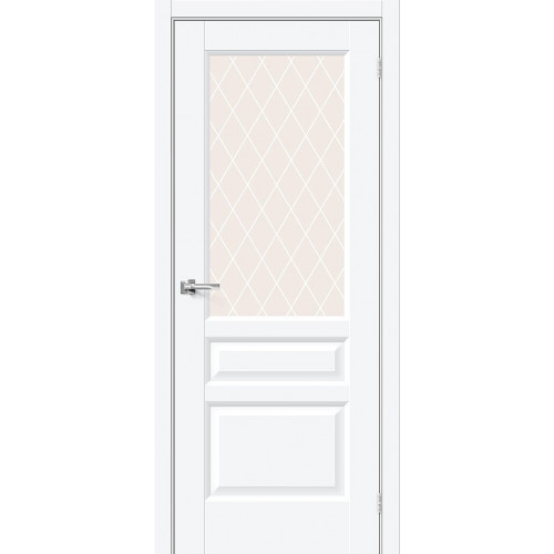 Неоклассик-35 White Silk White Сrystal
