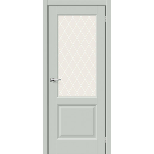 Неоклассик-33 Grey Matt White Сrystal